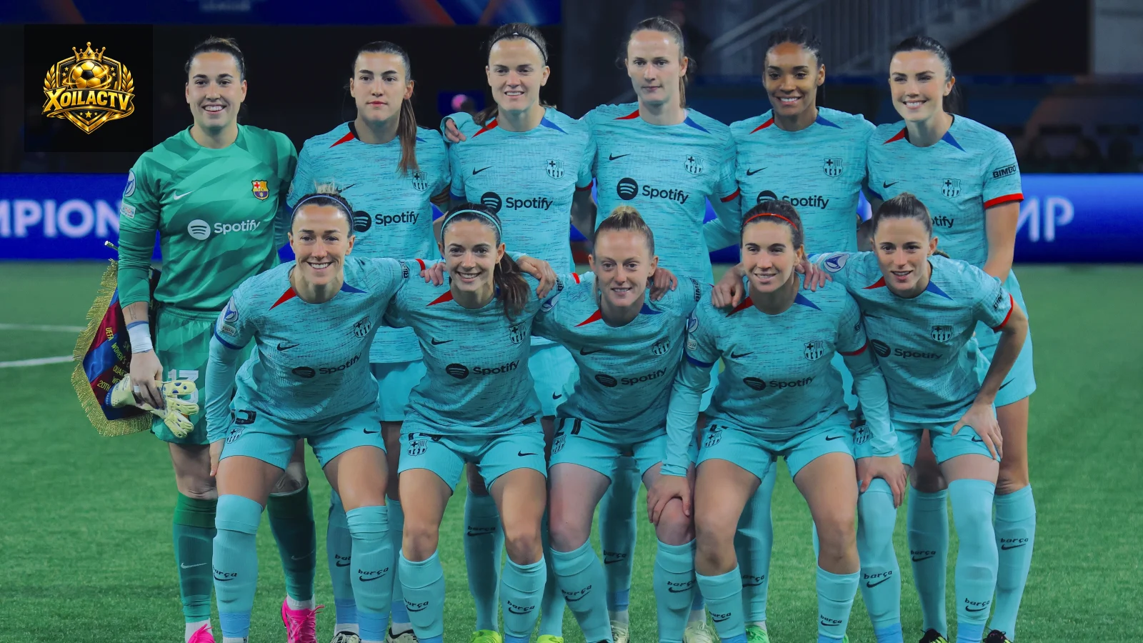 Đội hình xuất phát Barcelona nữ trước trận gặp SK Brann năm 2024